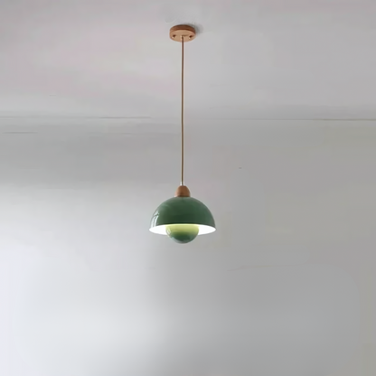 Rustic Wood Pendant Lamp for Cozy Home Lighting