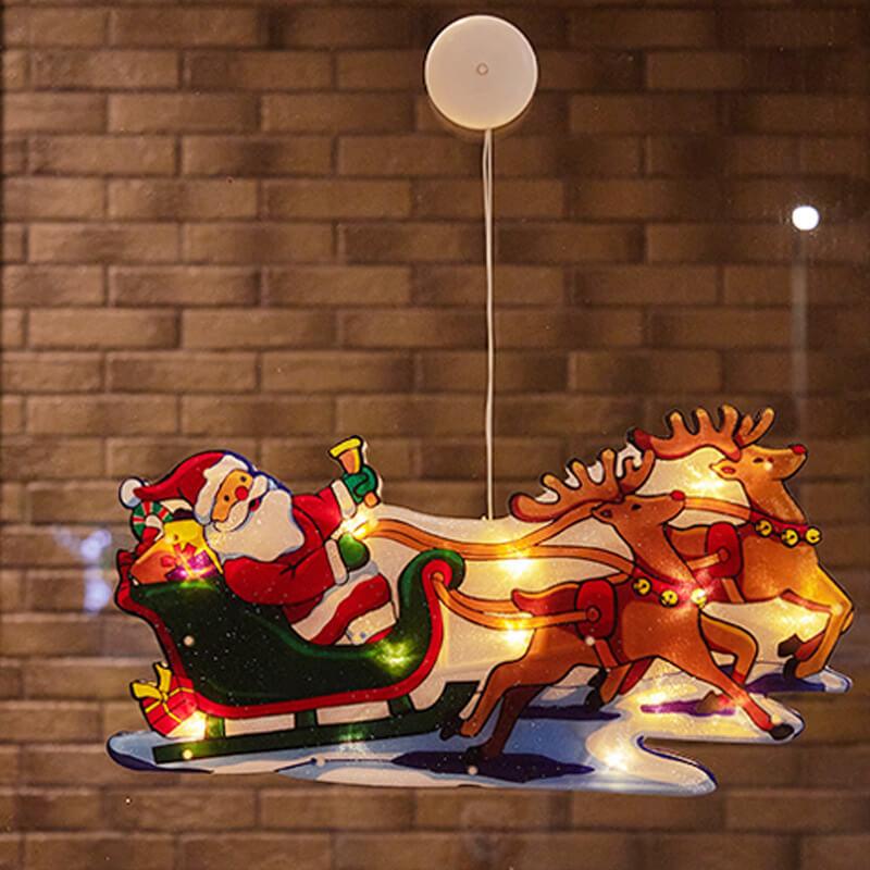 Holiday Window String Lights Outdoor Decorative Clips