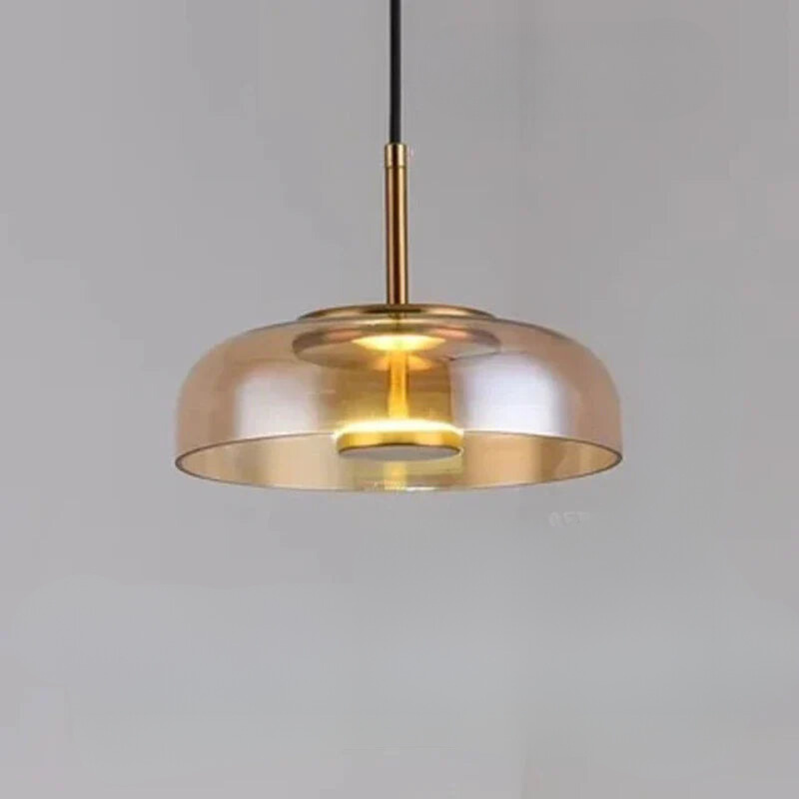 Green LED Pendant Light Fixture
