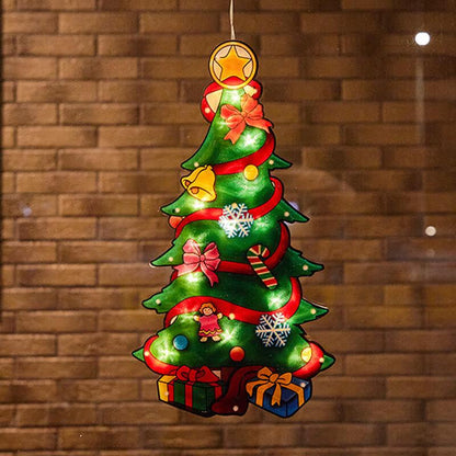 Holiday Window String Lights Outdoor Decorative Clips