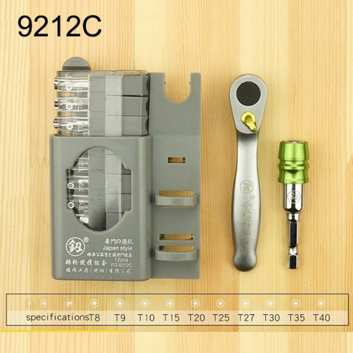 Compact Portable DIY Screwdriver Kit