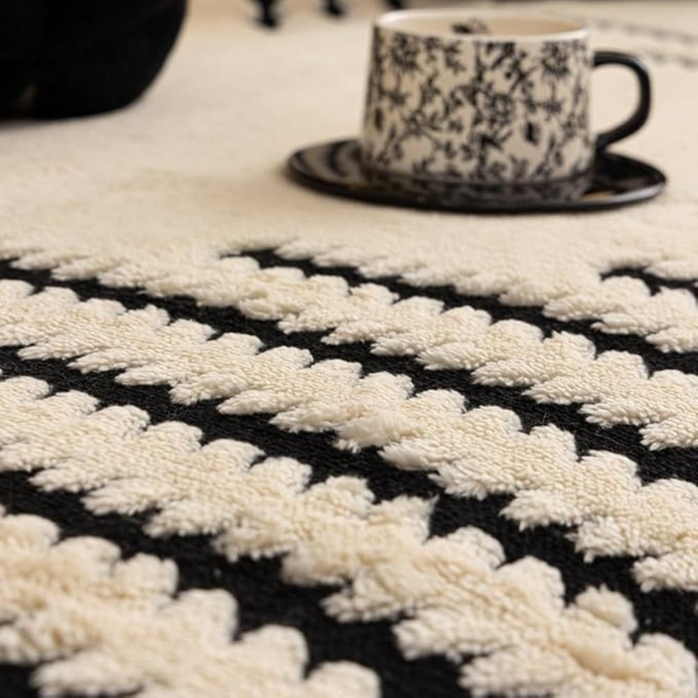 Soft Sofa Cover Cozy Fleece with Classic Pattern