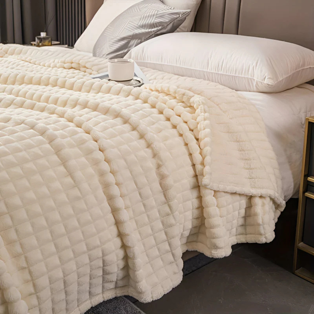 Plush Fleece Throw Blanket