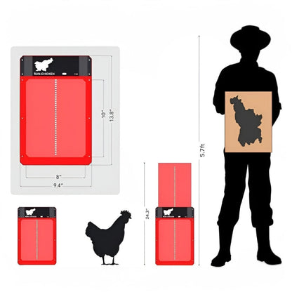 Easy Auto Chicken Coop Door Opener with Timer