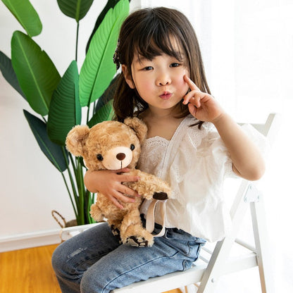 Soft Teddy Bear Shoulder Purse - Halri