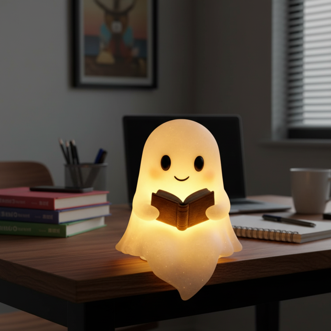 Cozy Handmade Table Lamp with Soft Warm Glow - Halri