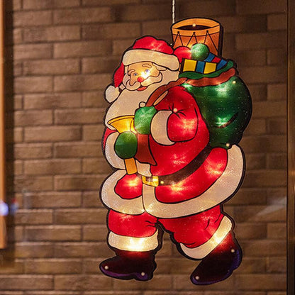 Holiday Window String Lights Outdoor Decorative Clips