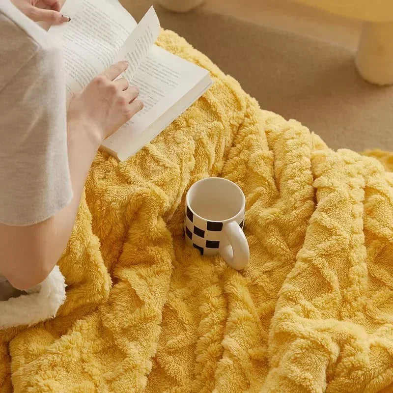 Cozy Soft Wool Blanket for Winter Warmth