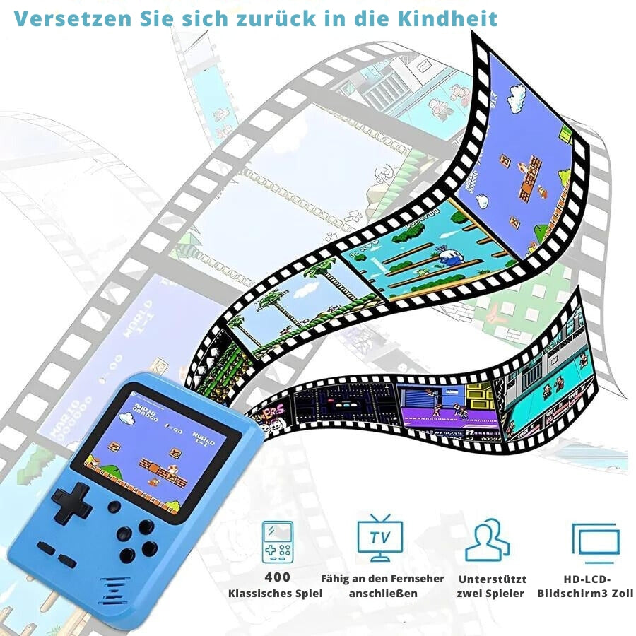 Portable Vintage Game Player with Classic Games