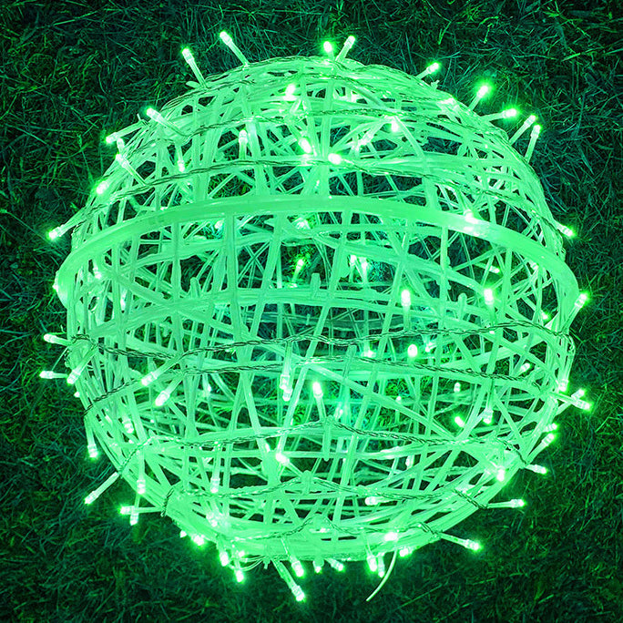 Colorful LED Solar Powered Hanging Garden Lamp