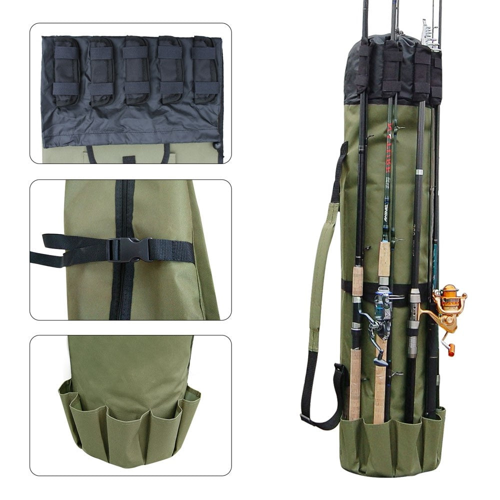 Compact Fishing Gear Travel Bag