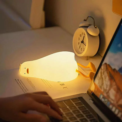 Fun Kids Nightlight - Colorful Silicone Lamp with Rechargeable Battery
