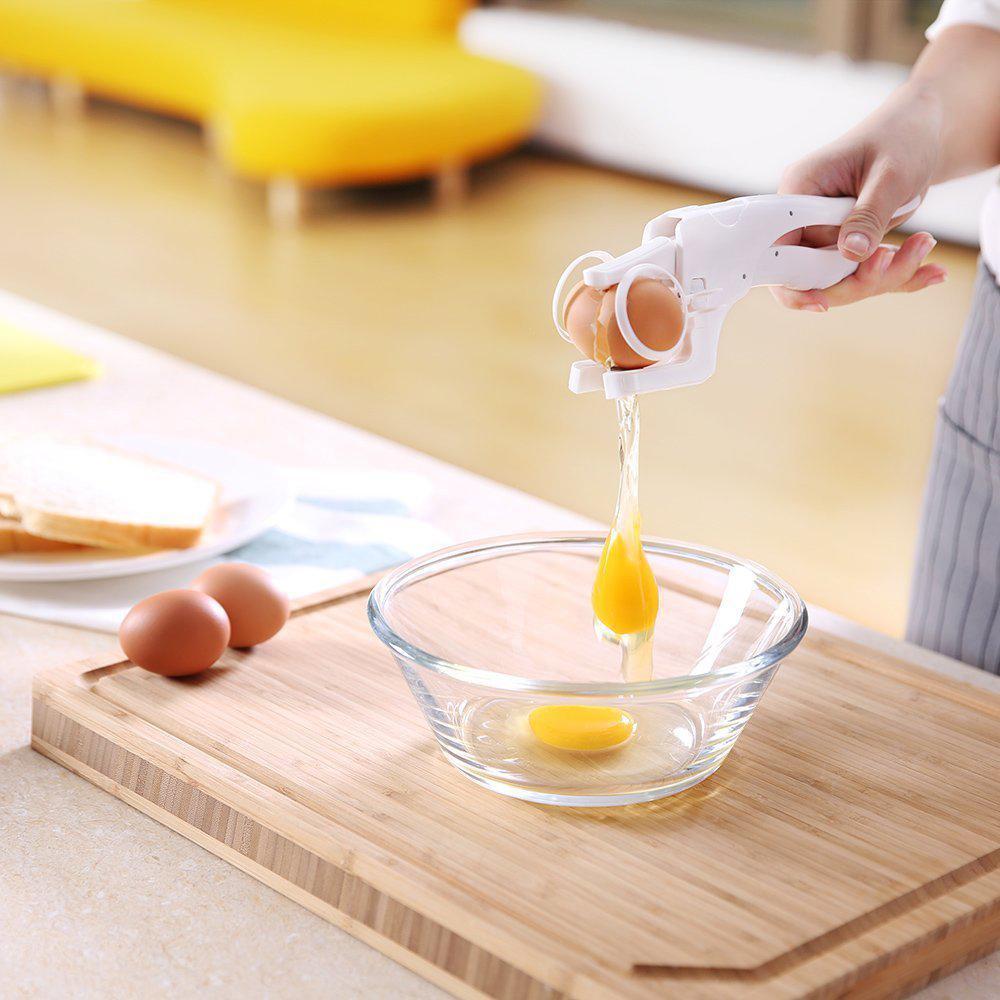 Easy Egg Separator White Handy Cracker Tool - Halri