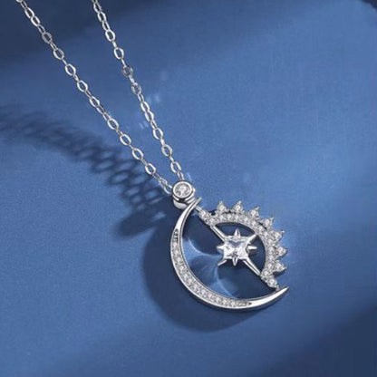 Celestial Night Sky Pendant Necklace - Halri