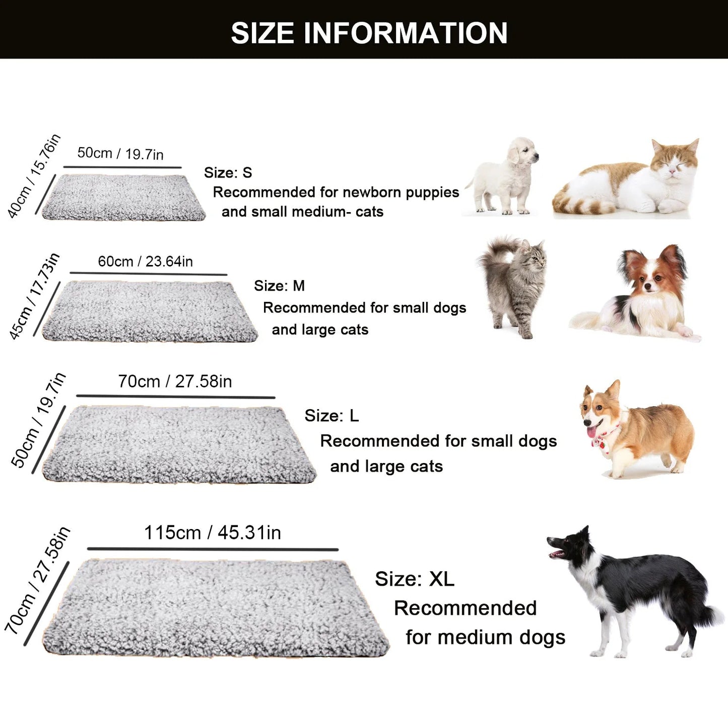 Pet Thermal Heating Pad