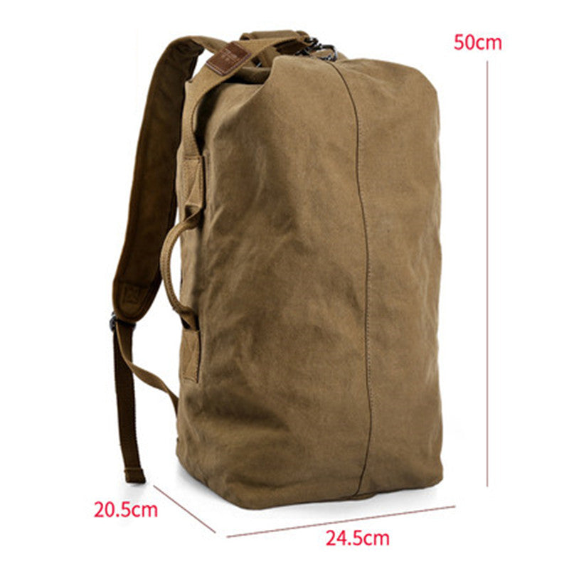 Durable Hiking Canvas Backpack Bag - Halri