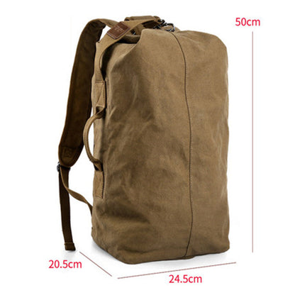 Durable Hiking Canvas Backpack Bag - Halri