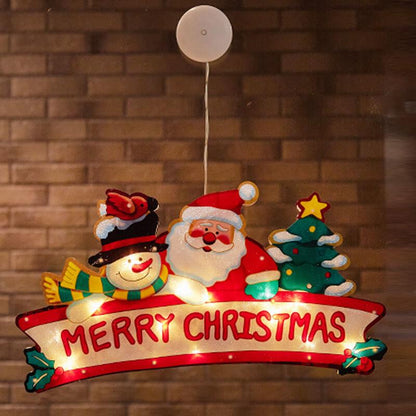 Holiday Window String Lights Outdoor Decorative Clips