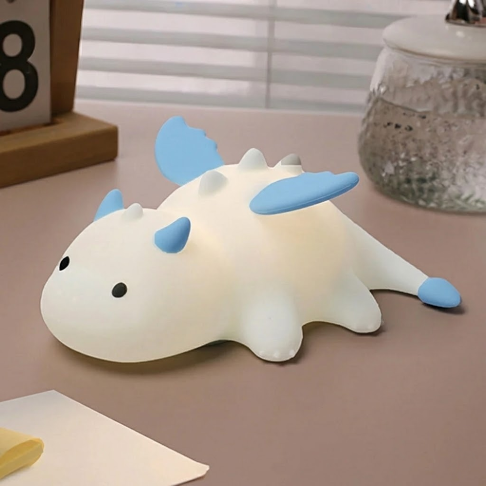 Colorful Dragon Kids Nightlight - Rechargeable LED Table Lamp - Halri