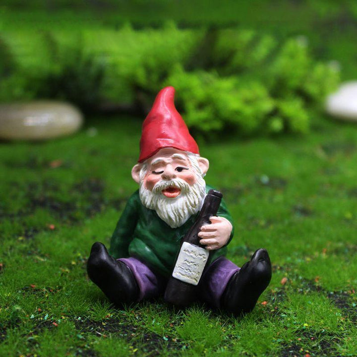 Small Garden Gnome Figurine Ornament