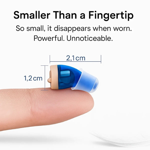 Discreet Rechargeable Hearing Aids with Noise Reduction