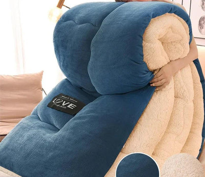 Cozy Warm Winter Duvet with Soft Fleece Lining