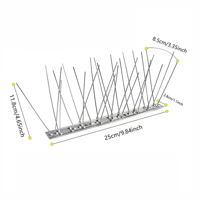 Garden Metal Pigeon Deterrent Spikes