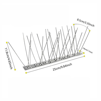 Garden Metal Pigeon Deterrent Spikes