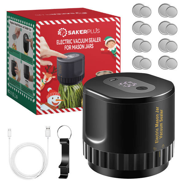 Automatic Food Saver for Mason Jars