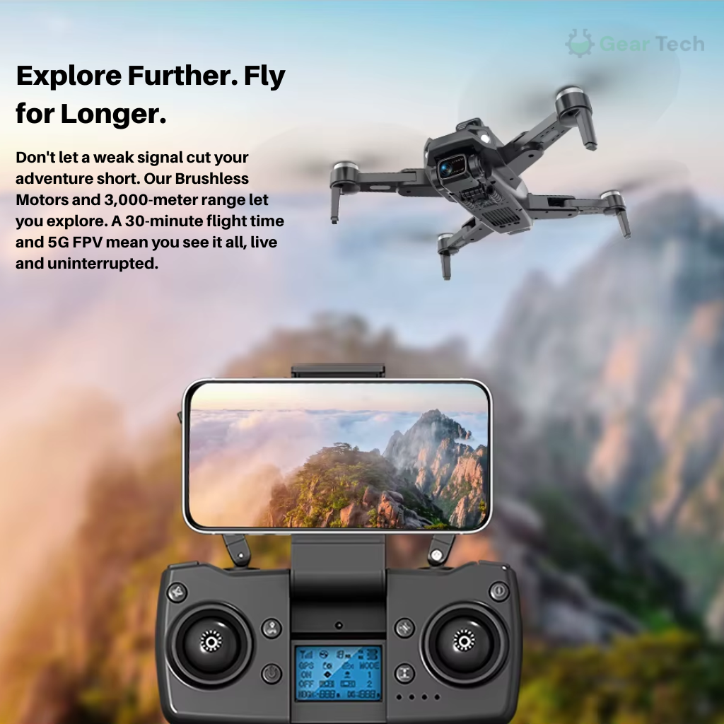 High Tech 8K GPS Drone with Dual HD Cameras