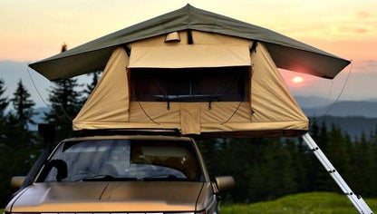 Large Vehicle Roof Top Camp Tent with Ladder