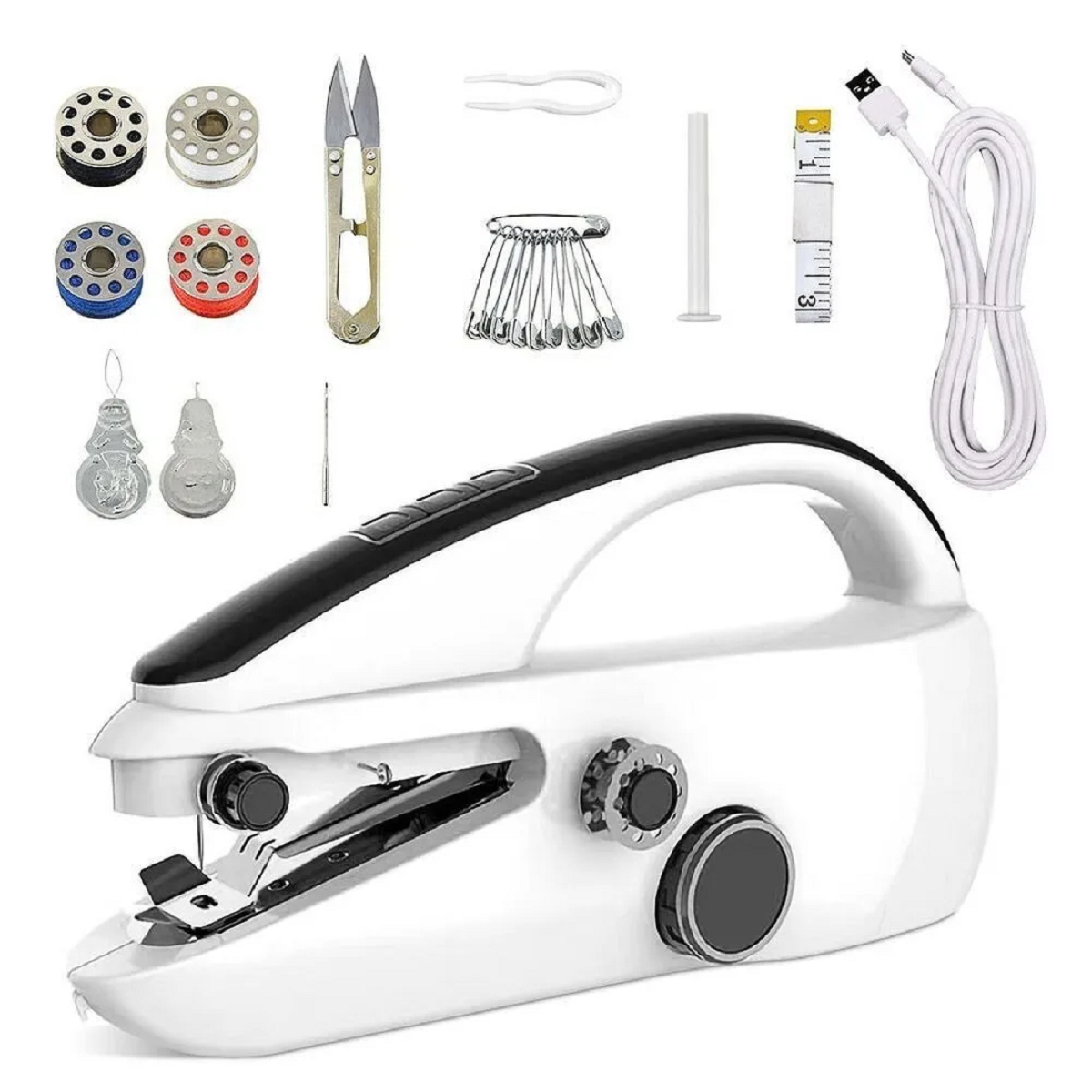 Compact Portable Sewing Machine for Crafts and Repairs - Halri