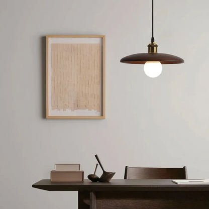 Simple Wood LED Hanging Light - Halri