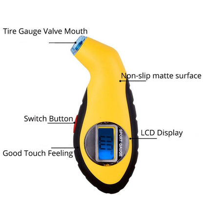 Portable Electric Bike Tire Pump