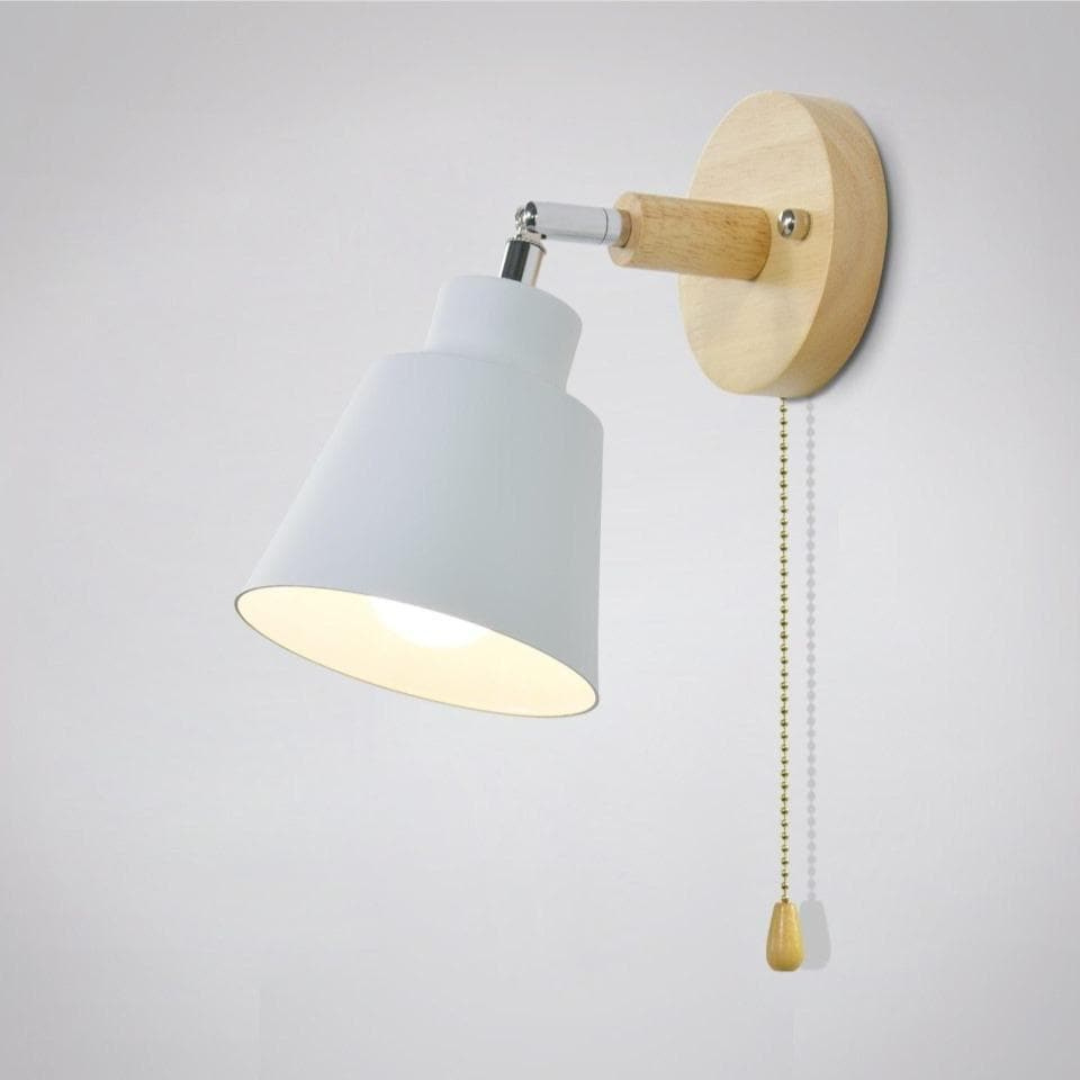 Swivel Wall Light with Pull Cord Switch - Halri