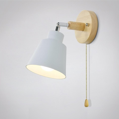 Swivel Wall Light with Pull Cord Switch - Halri