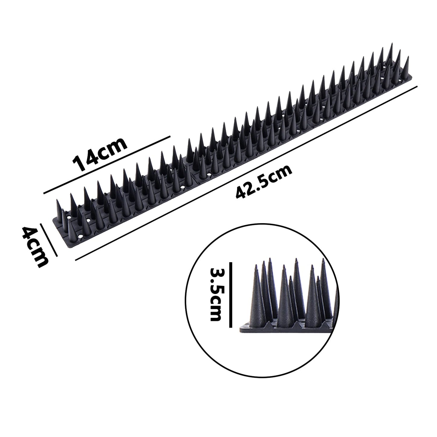 Durable Pigeon Deterrent Roof Spikes
