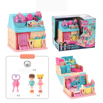 Colorful Kids Playhouse with Lights and Sounds