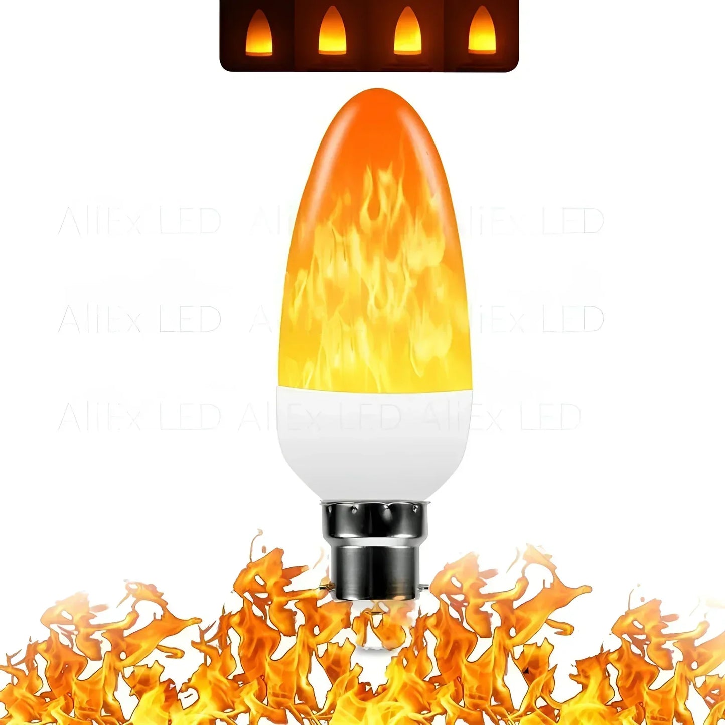 Warm Flicker LED Table Lamp