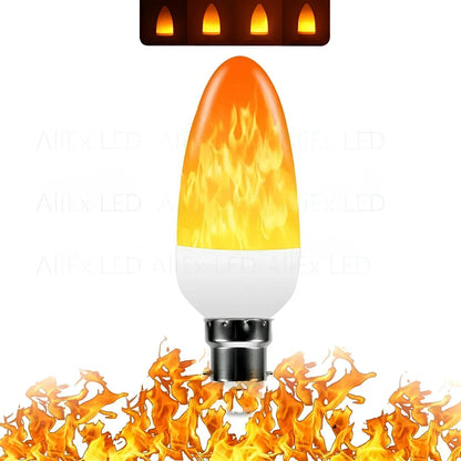 Warm Flicker LED Table Lamp