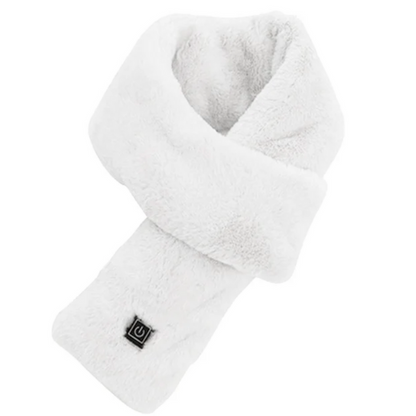 Warm Faux Fur Neck Scarf | Rechargeable USB Winter Warmer