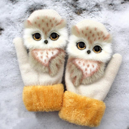 Warm Fuzzy Animal Gloves