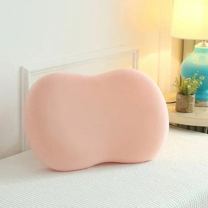 Contoured Pillow for Support and Cozy Sleep