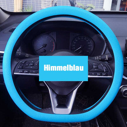 Leather Car Steering Wheel Cover