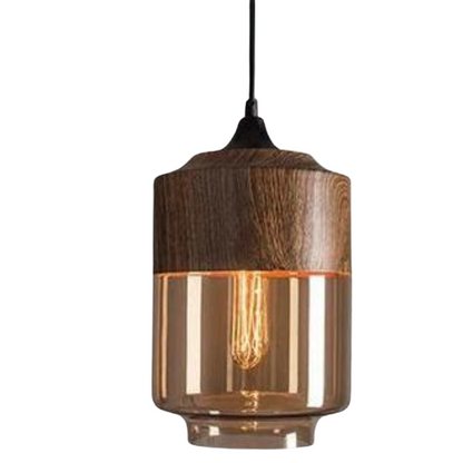 Modern Wooden Pendant Light Fixture