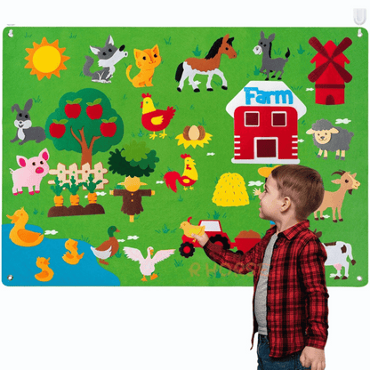 Fun Animal Learning Board for Kids - Halri
