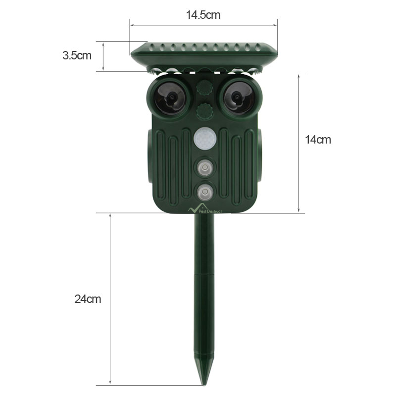 Outdoor Solar Deer Deterrent | Waterproof and Adjustable