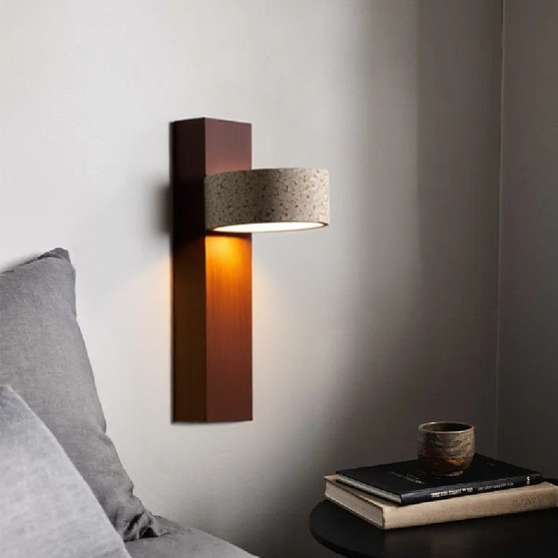 Cream Marble LED Wall Lamp - Halri
