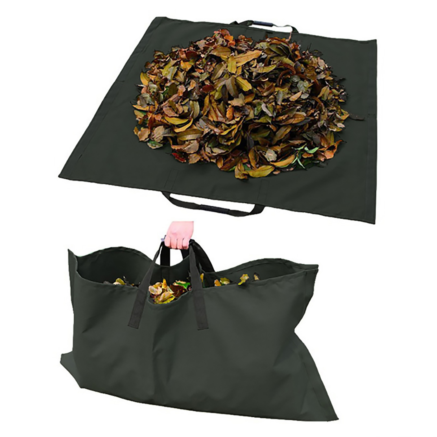Collapsible Yard Trash Bag - Heavy Duty Leaf Holder