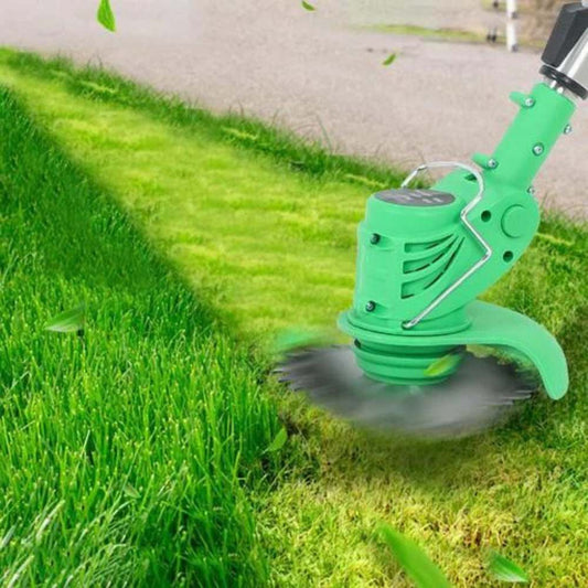 Wireless Lawn Trimmer with Adjustable Cutting Blade - Halri